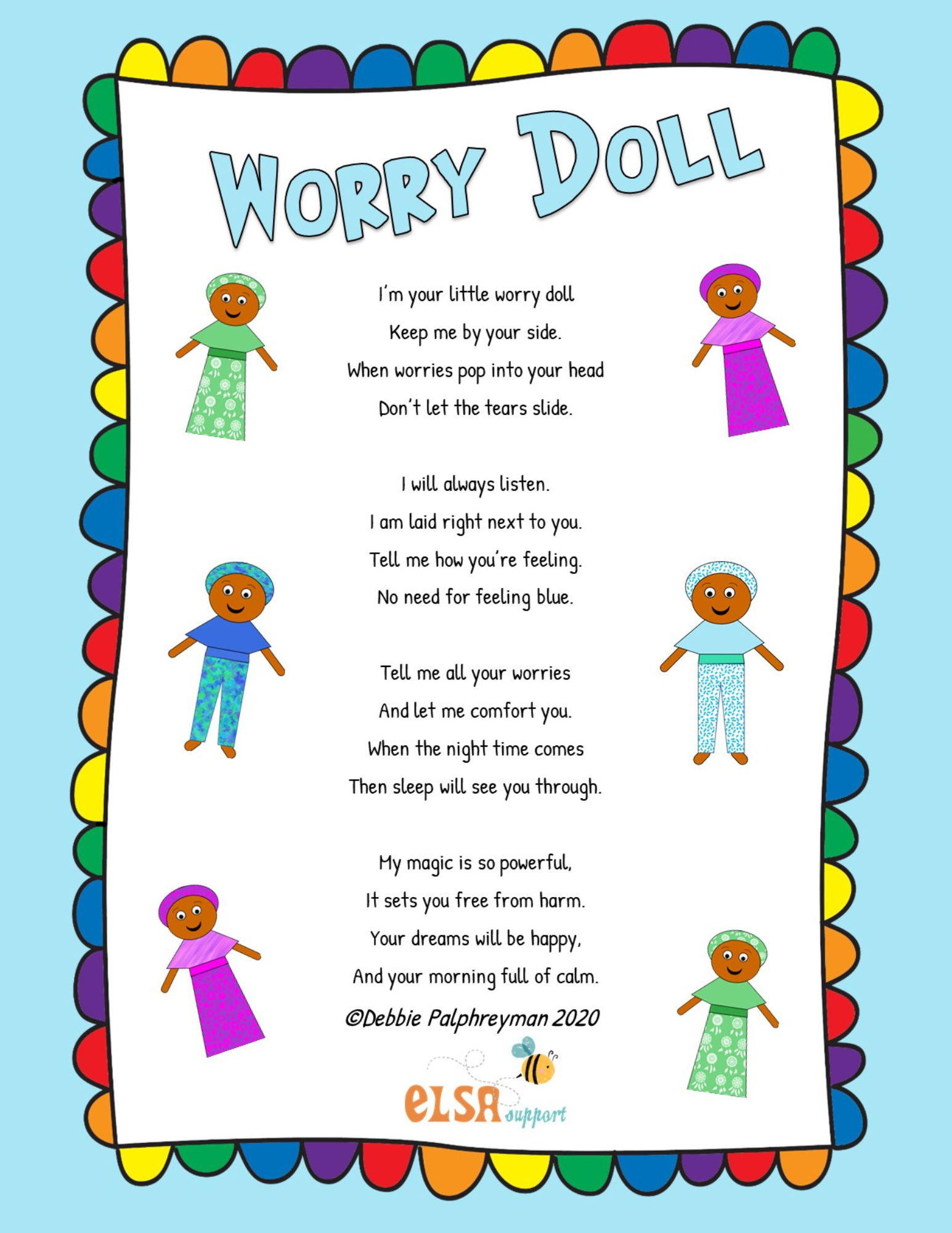 All Together Now: DIY Worry Dolls | Conway Public Library